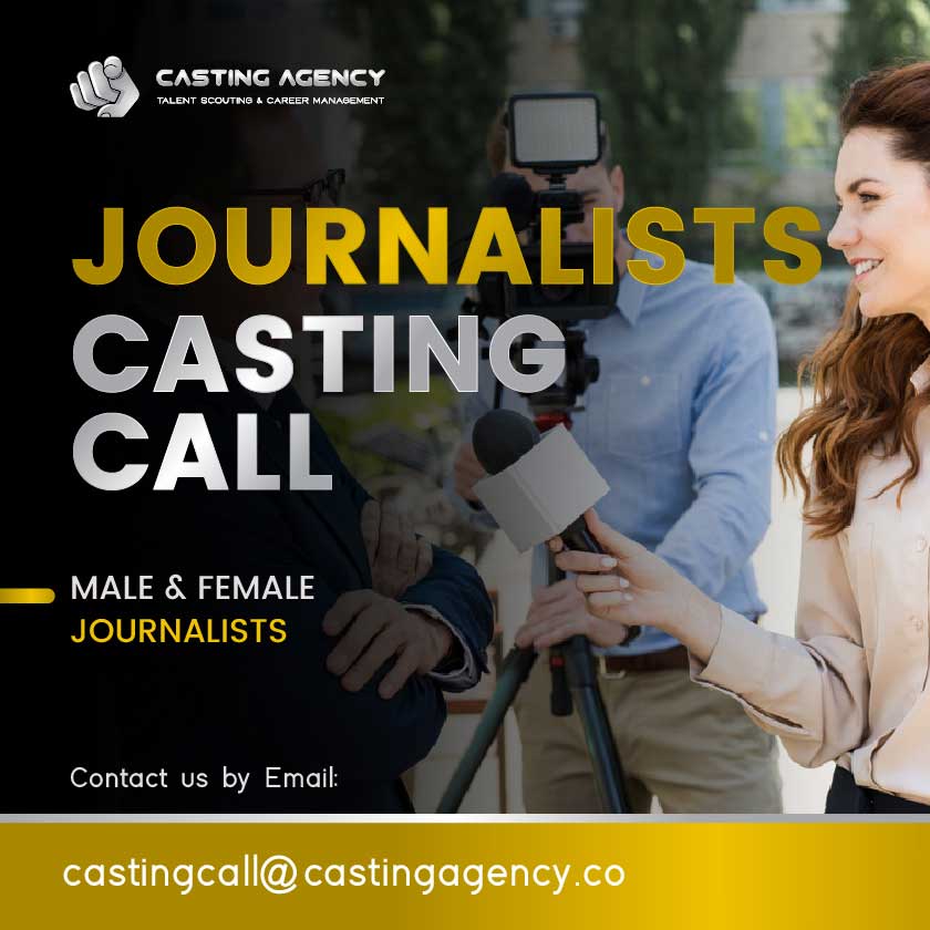 Journalists Casting Call