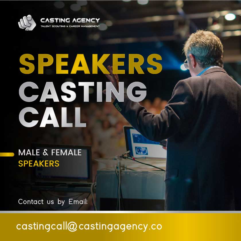 Speakers Casting Call